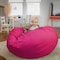 Flash Furniture Bean Bag Chair, 42 in W 42" L 19" H DG-BEAN-LARGE-SOLID-HTPK-GG - alternate 5